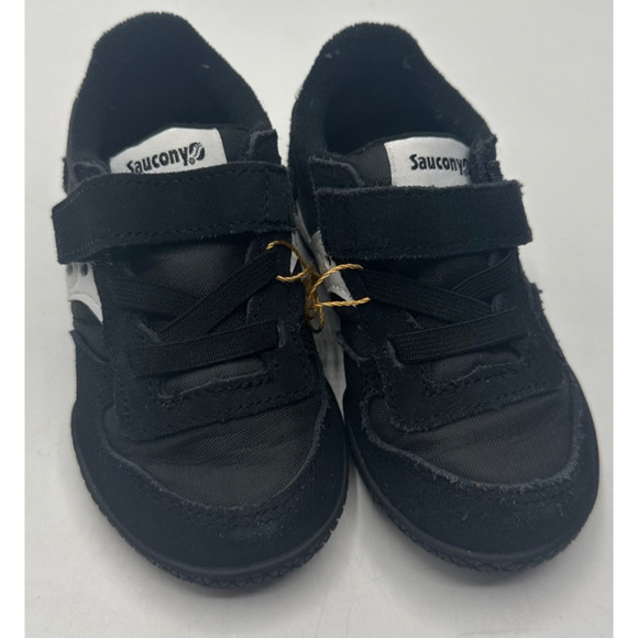 Saucony Other - Saucony Toddler's Boy Jazz Lite 2.0 Sneaker size 5M Black White Leather Slip on